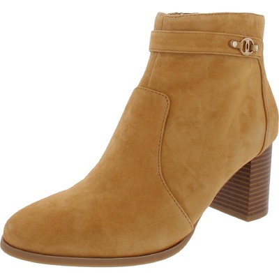 

Женские кожаные ботильоны на каблуке Charter Club Palomaa, ботильоны BHFO 8732, Chestnut suede, Palomaa