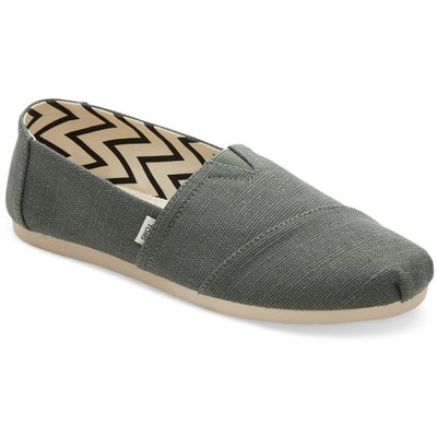 

Женские кроссовки Toms ALPARGATA Green Slip-On 11 Medium (B,M) BHFO 5853, Bonsai green heritage, ALPARGATA
