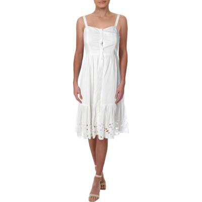 

Женское белое платье-рубашка трапециевидной формы French Connection Ancolie  BHFO 1112, Linen white