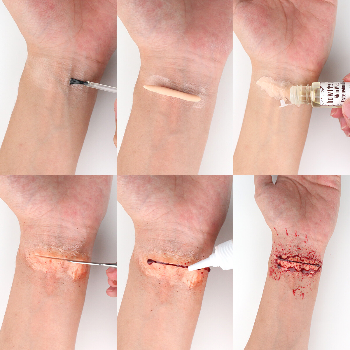 Halloween Makeup Kit Pro SFX Makeup Kit Special Effect Makeup Kit for Kids Adult