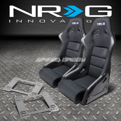 ГОНОЧНОЕ СИДЕНЬЕ NRG СО СТЕКЛОПЛАСТИКОВЫМ КОВШОМ + СТАЛЬНОЙ КРОНШТЕЙН T304 ДЛЯ BMW E36 2DR 92-99