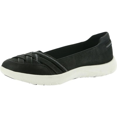 

Cloudsteppers by Clarks Женские топсайдеры Adella Poppy B/W 6 Medium (B,M) 5349, Черный