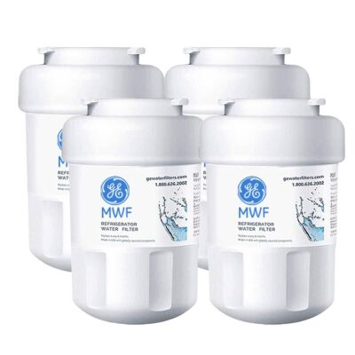 4 PACK Sealed GE MWF New Sealed GWF 46-9991 MWFP Smartwater Fridge Water Filter