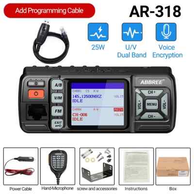 JakeSpecial – ABBREE AR-318 Dual Band Car Radio Transceiver