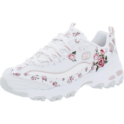 

Женские повседневные и модные кроссовки Skechers Blooming Path 5.5 Medium (B,M) 5446, White/pink, Blooming Path