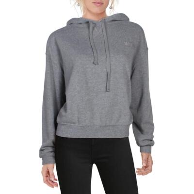 WSLY Womens Ecosoft Grey Comfy Cozy Comfortable Hoodie M BHFO 0560