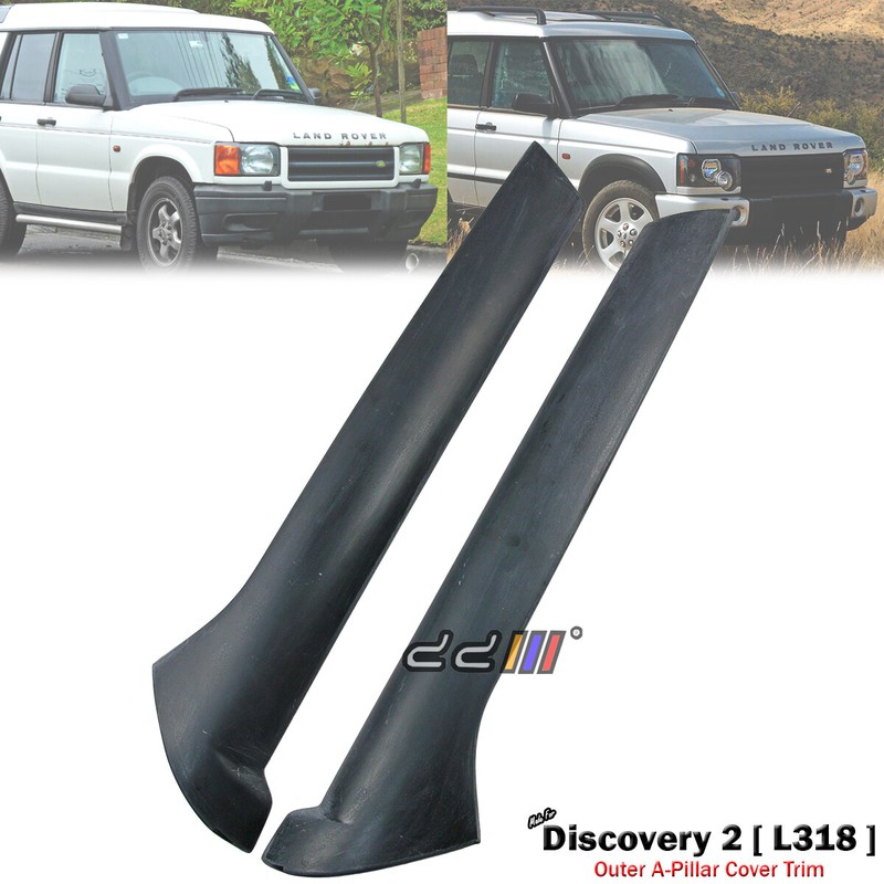 FRP Front Windscreen Outer A Pillar Trim Cover for Land Rover Discovery 2 L318