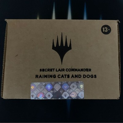 MTG Secret Lair Commander Deck Raining Cats and Dogs Limited