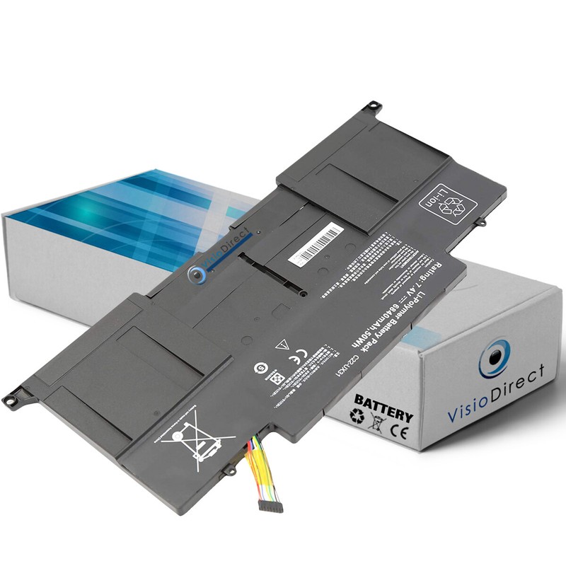 Batterie Type C22-Ux31 Pour Asus Zenbook Ux31 Ux31e Ux31a Ux31la 7,4v 6840mah