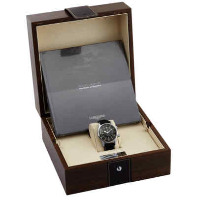 Pre-owned Longines Legend Diver Automatic Black Dial Men's Watch L37744500