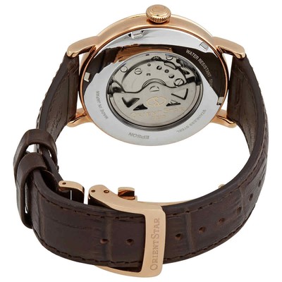 Pre-owned Orient Star Automatic White Dial Men's Watch Re-av0001s00b