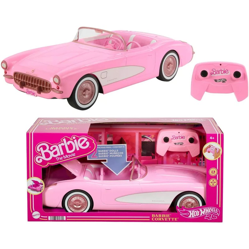 Hot Wheels RC Barbie Corvette Remote Control Car from Barbie:
