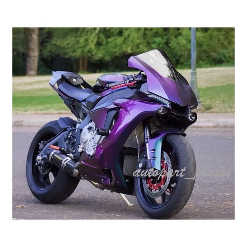 UV R1 ABS射出モールド YZF 1000 R1 2015 2016 15用フルバイク用カーボンルック ペイント For Yamaha YZF 1000 R1 2015-2019 ABS Injection Light Brown