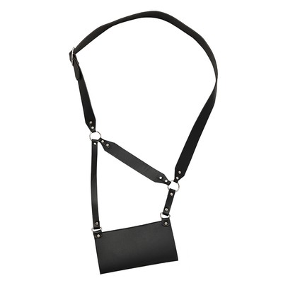 Medieval Men Single Sword Holster Rapier Crossbody Lacing Holder Belt Halloween