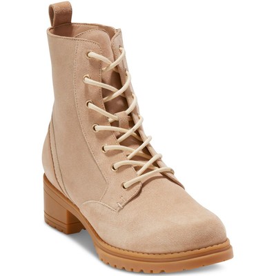 Cole Haan Womens Camea Beige Combat & Lace-up Boots 6 Medium (B,M) BHFO 6493