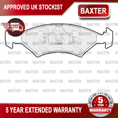 Fits Ford Fiesta Sierra Escort P100 Baxter Front Rear Brake Pads Set
