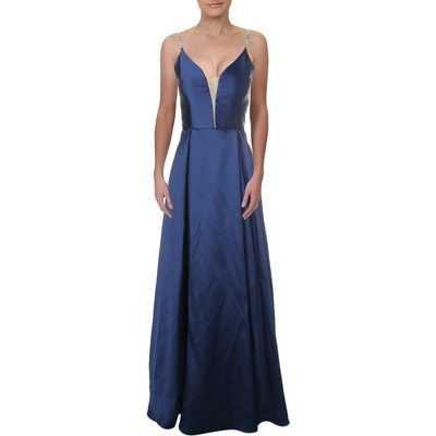 

Женское синее вечернее платье Speechless Illusion для юниоров  BHFO 2205, Indigo