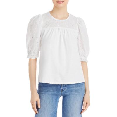 

Женская блуза Chenault с узкими рукавами и пышными рукавами топ BHFO 0722, Белый