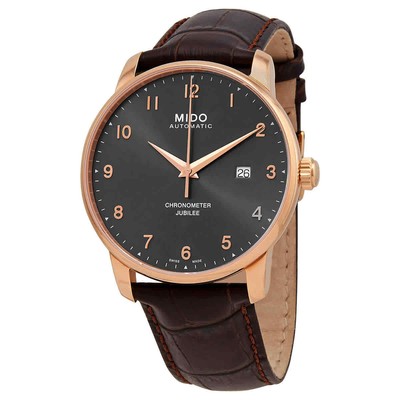 Мужские часы с автоматическим хронометром Mido Baroncelli Jubilee Jubilee M0376083606200