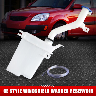 ДЛЯ 06-11 RIO SEDAN OE STYLE БАЧОК ДЛЯ ЖИДКОСТИ ОМЫВАТЕЛЯ ЛОБОВОГО СТЕКЛА В СТИЛЕ OE С КРЫШКОЙ + НАСОС