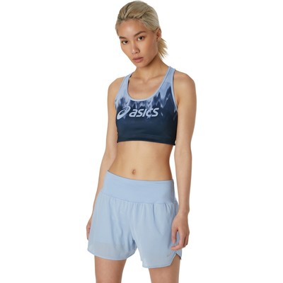 

Женский бюстгальтер с логотипом ASICS KASANE, одежда для бега 2012C030, Mist/french blue