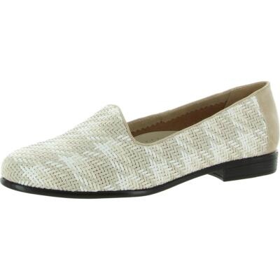 

Кожаные повседневные туфли без шнуровки Trotters Liz на плоской подошве BHFO 3244, Beige multicolor, Liz