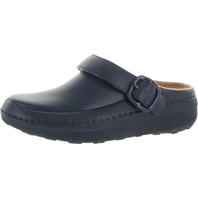 

Fitflop Womens Gogh Pro Сверхлегкие кожаные сабо без шнуровки BHFO 7071, Midnight navy, Gogh Pro Superlight