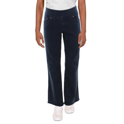 Джинсы Jag Женские светло-синие джинсовые темно-синие джинсы со средней посадкой и укороченными ботинками 12 BHFO 0727