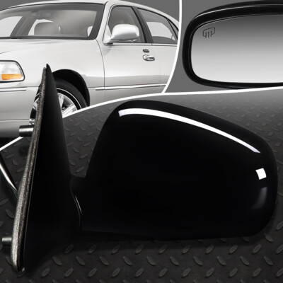 ДЛЯ 04-08 LINCOLN TOWN CAR OE STYLE С ЭЛЕКТРОПРИВОДОМ И ОБОГРЕВОМ ДВЕРНОГО ЗЕРКАЛА ЛЕВОГО БОКОВОГО ОБЗОРА