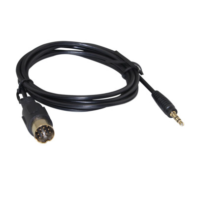 NC Shipping Aux Cable For Kenwood Ca-C2Ax Kca-Ip500 Ca-C1Ax 3.5Mm Jack Mp3