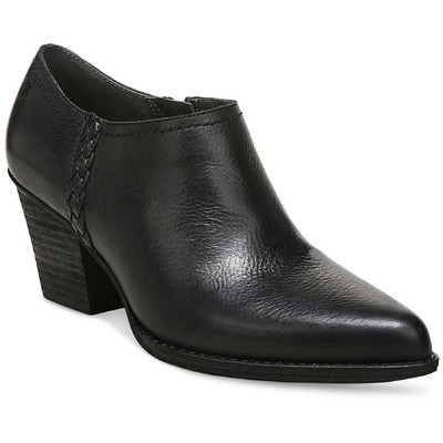 

Женские черные кожаные туфли Shooties на каблуке Zodiac Ava 11, средний (B,M) BHFO 1039, Black leather