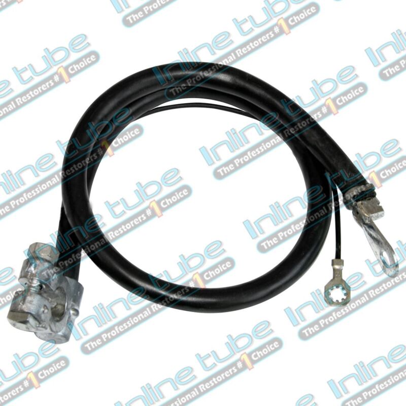 1971 Oldsmobile Olds Cutlass 442 W-30 W-31 455 Negative Battery Cable V8 Black
