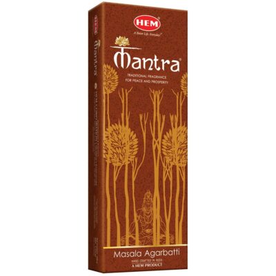 Hem Mantra Masala  Incense Sticks Handrolled Aggarbatti 12 Incense Stick  250gm