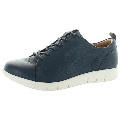 

Comfortiva Womens Cayson Leather Lifestyle Модные кроссовки Обувь BHFO 6942, Navy, Cayson