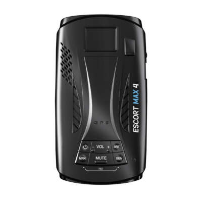 Escort MAX 4 Radar Detector 2X Filtering Advanced Range GPS Bluetooth CarPlay