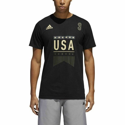 

[CW9796] Мужская футболка Adidas Team USA - черный