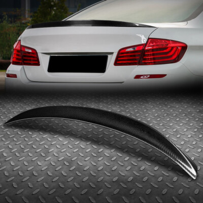 ДЛЯ 10-16 BMW 5-Й СЕРИИ ИЗ УГЛЕРОДНОГО ВОЛОКНА M5 DUCK BILL КРЫЛО-СПОЙЛЕР НА ЗАДНЕЙ КРЫШКЕ БАГАЖНИКА