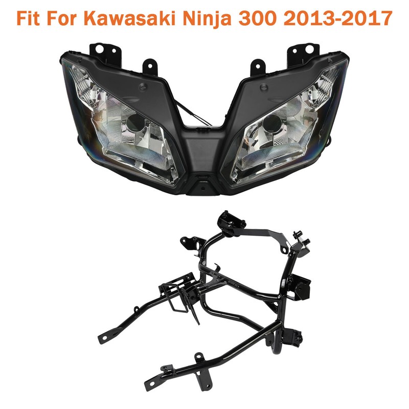 ジャスト・キッズ Front Headlight Lamp & Fairing Stay Bracket Fit For Kawasaki