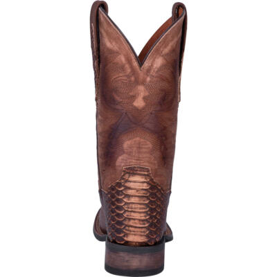 Pre-owned Dan Post Men's Ka 12 Inches Leather Boot Dp4526 In Brown