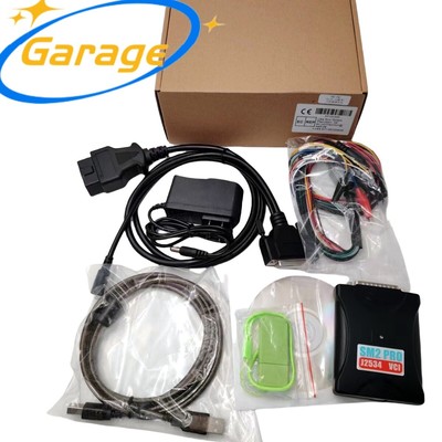 New SM2 P-RO J2534 VCI Programmer Dongle 67 IN 1 V1.20 EEPROM BENCH Scanner Tool