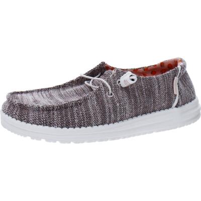 

Женские лоферы Hey Dude Wendy Pink Foam Sole Loafers 9 Medium (B,M) BHFO 7880, White nut