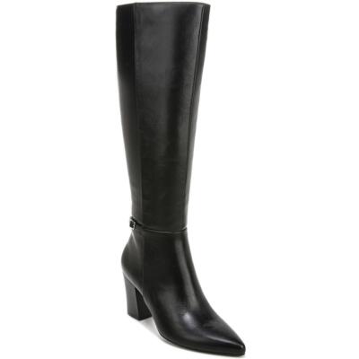 Женские черные сапоги до колена LifeStride Stratford 9.5 Medium (B,M) BHFO 3598
