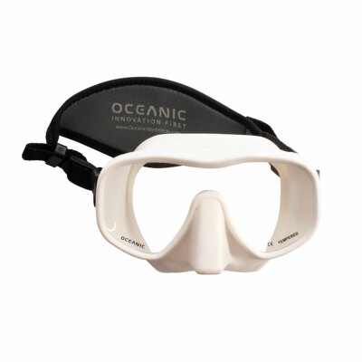 Oceanic Shadow Mask Scuba Snorkeling Diving Freedive White 05.4000.24