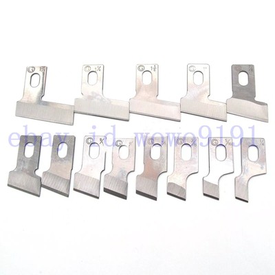 12 PCS BUTTON HOLE KNIFES FIT FOR JUKI LBH-761,LBH-771,LBH-781+