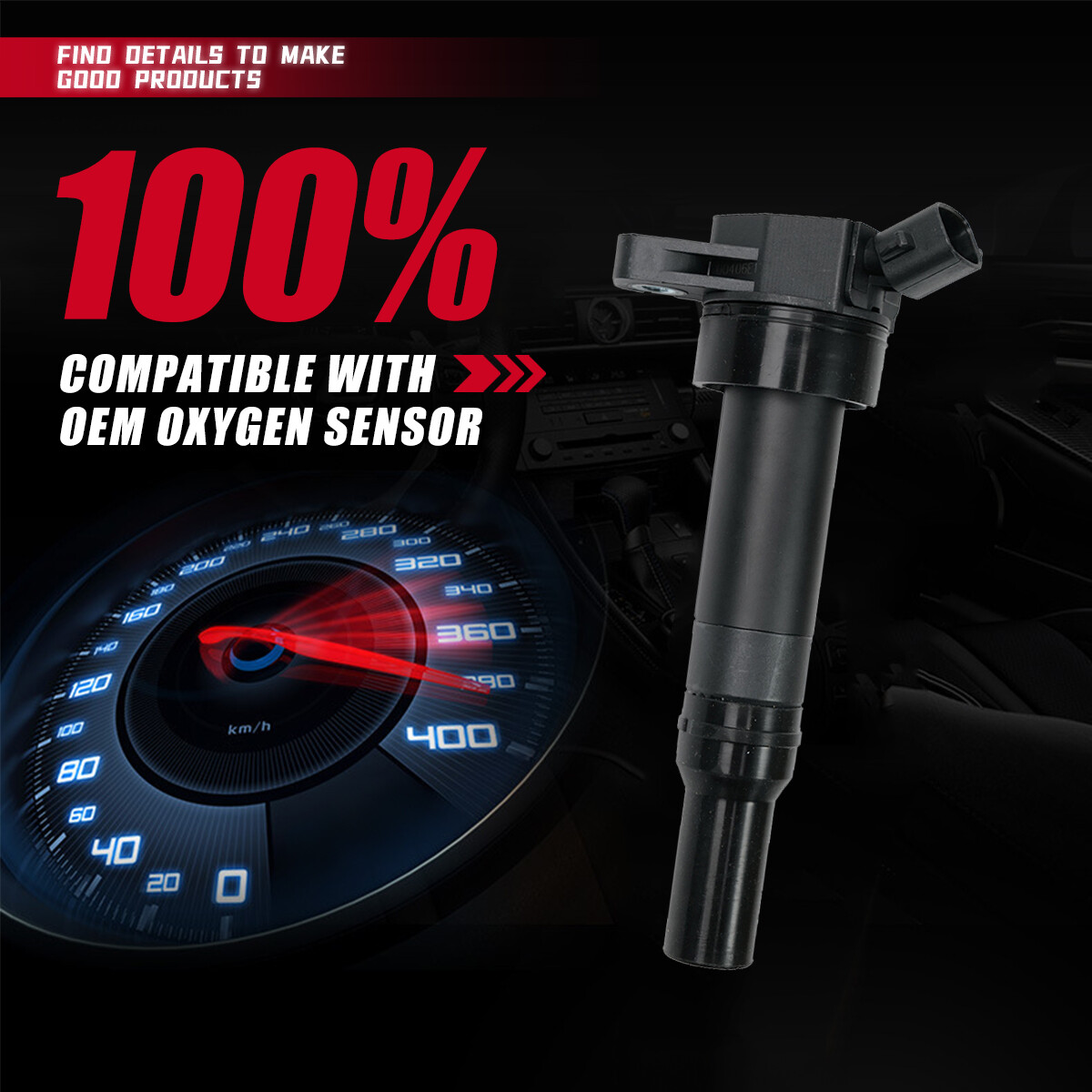 4x Ignition Coils UF651 & Spark Plugs For Hyundai Elantra Tucson Kia Soul OEM US