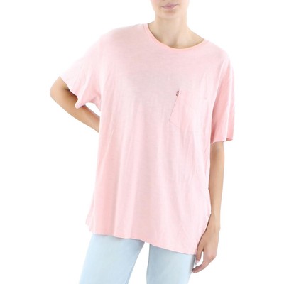 

Мужская розовая хлопковая футболка Levis Slub Tee  BHFO 4354, Powder pink