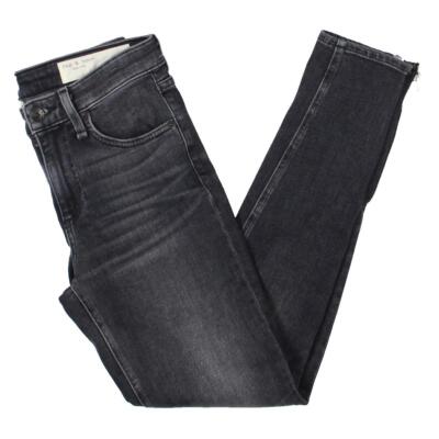 

Rag - Bone Женские синие джинсы-скинни Cate со средней посадкой до щиколотки  BHFO 1450, Abby road