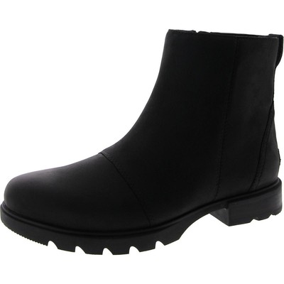 Женские ботильоны Sorel Womens Emelie III Zip WP кожаные водонепроницаемые ботинки BHFO 5491