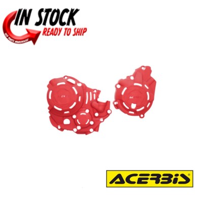 ACERBIS X-POWER KIT CRANKCASE PROTECTION RED HONDA 21-2023 CRF300L / RALLY