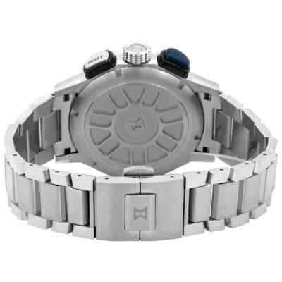 Pre-owned Edox Chronorally 1 Chronograph Quartz Blue Dial Men's Watch 10114 3nbu Bu